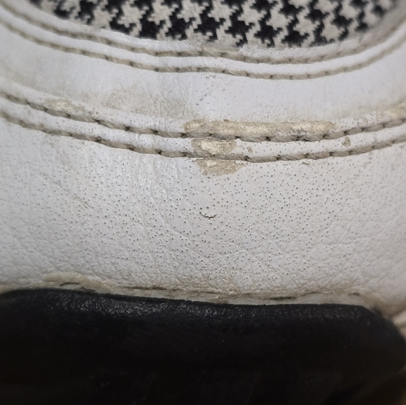 Nike Air size 8.5 golf shoes black & white houndstooth - Picture 3 of 8